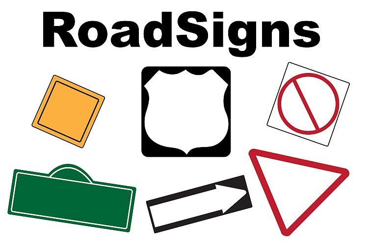 Empty Road Signs
