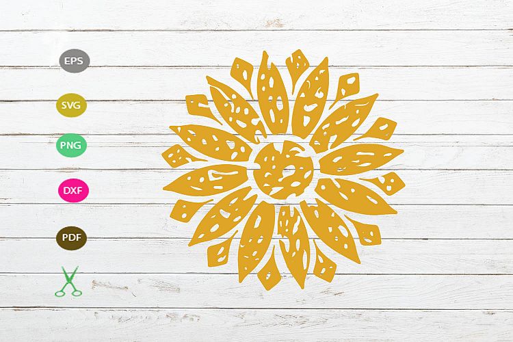 Free Free 297 Sunflower Svg Free Cricut SVG PNG EPS DXF File