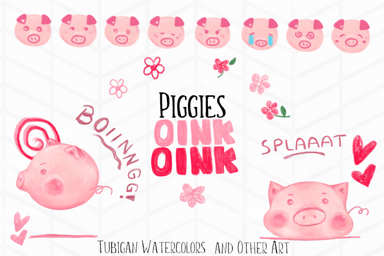 26 elements of Piggies Oink