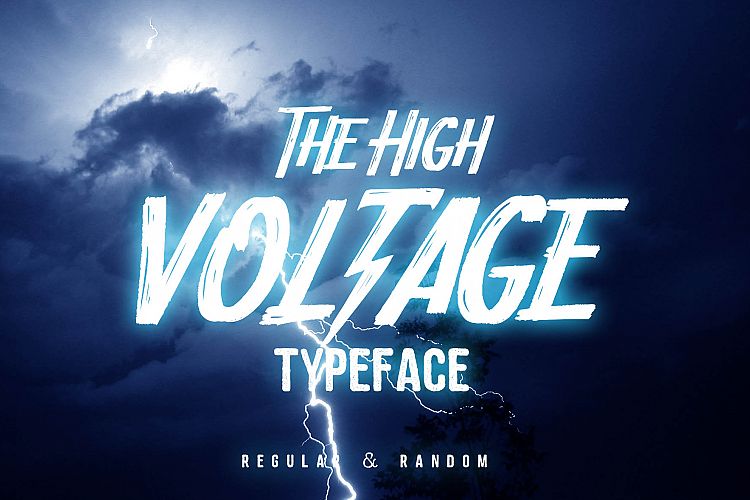 HIGH VOLTAGE Typeface