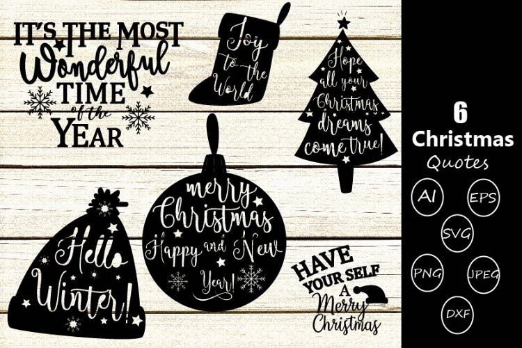 Christmas Quotes svg cutting files | quotes svg cutting file