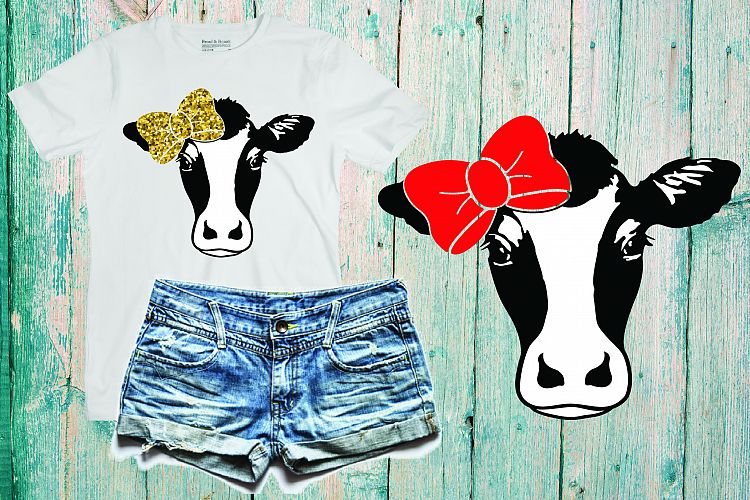 Cow bow, cowboy 4th July Farm Milk 963S