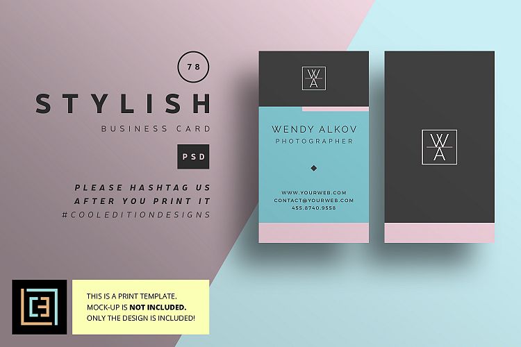 Stylish Business Card - BC078