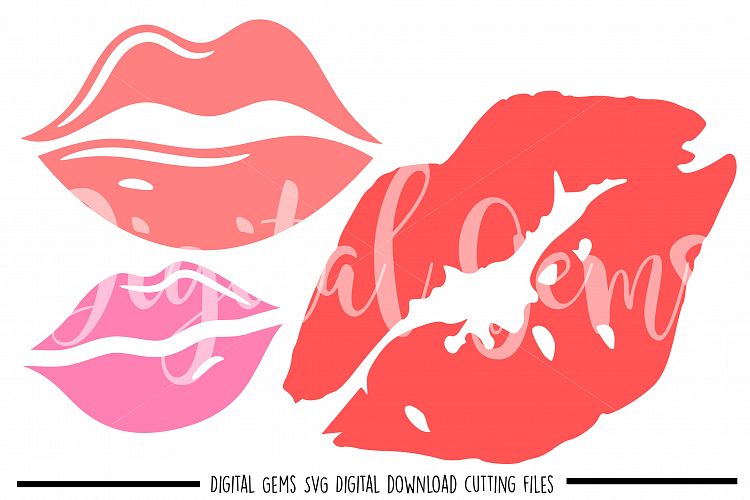 Lips SVG / PNG / EPS / DXF files