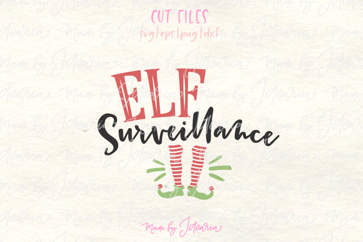 Elf cam svg, elf surveillance svg, elf svg