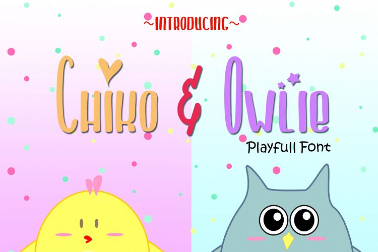 Chiko & Owlie - Extra Cute Graphic