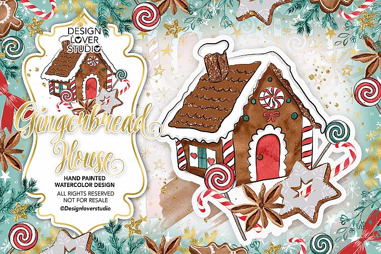 Gingerbread house design