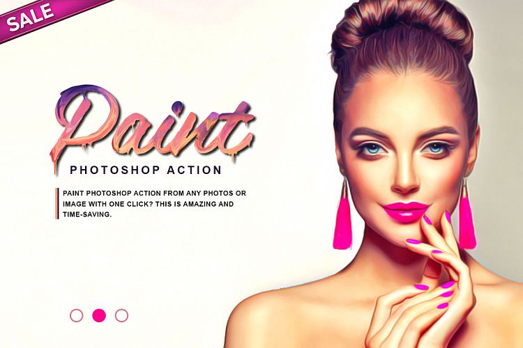 Paint Photoshop Action