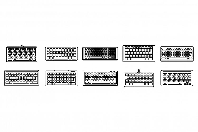 Keyboard Icon Image 22