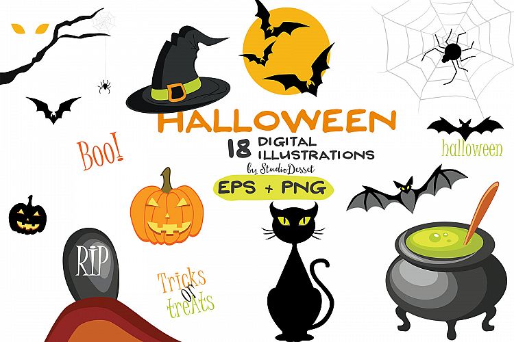 Halloween Vector Illustrations