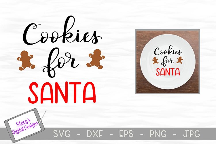 Download Free Svgs Download Christmas Svg Cookies For Santa Svg File Handlettered Free Design Resources