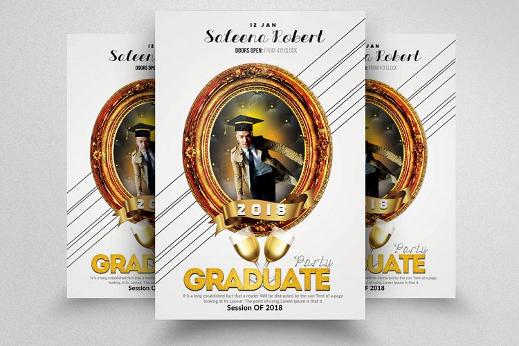 Graduation Party Flyer/Poster