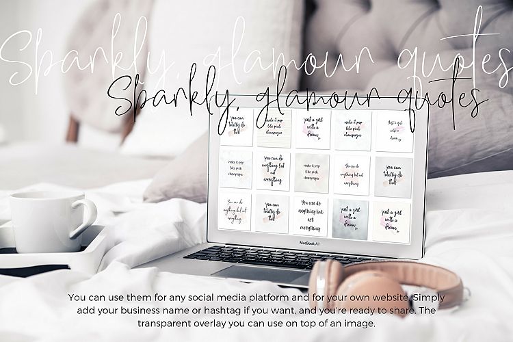 Sparkly, Glamour Quotes