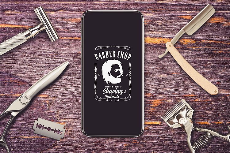 Barber Shop Mock-up 8