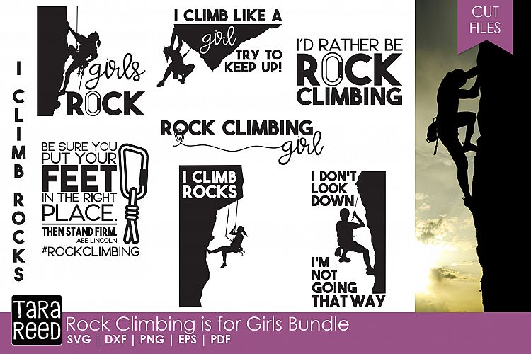 Rock Climbing is for Girls Bundle