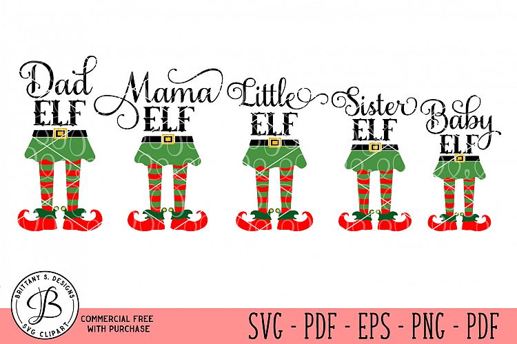 Elf Family SVG, Elf Family bundle svg, Elf bundle svg