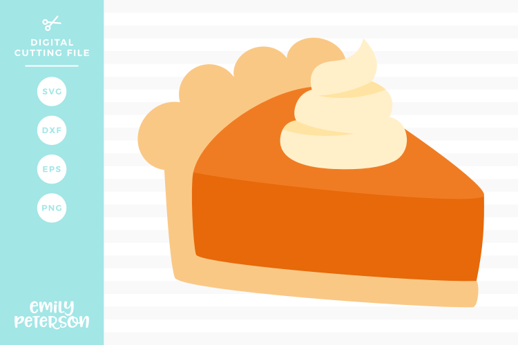 Pumpkin Pie SVG DXF EPS PNG