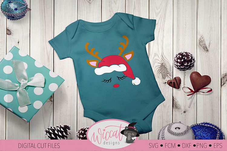 Reindeer svg, reindeer face svg, Christmas svg, kids svg