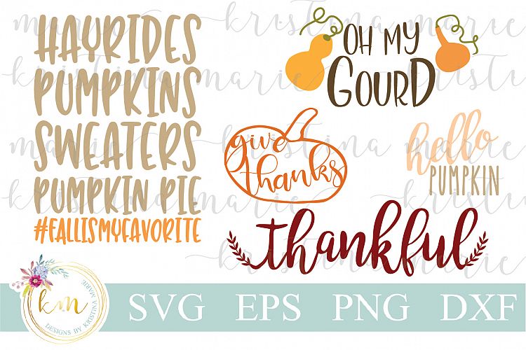 Fall Cut File Bundle