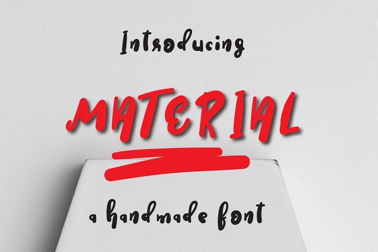 Material Typeface