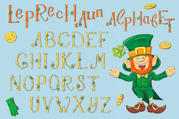 Leprechaun Alphabet – St. Patrick’s Day