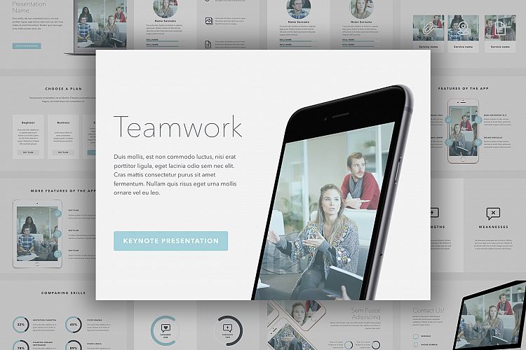 Teamwork Keynote Template
