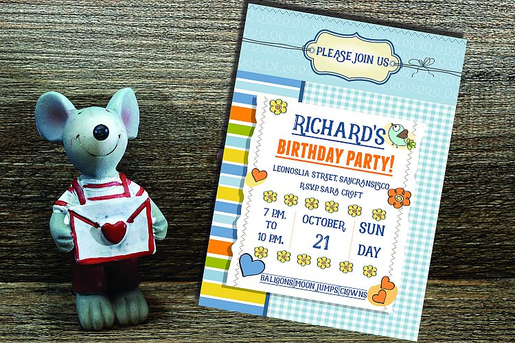 Birthday Invitation Card