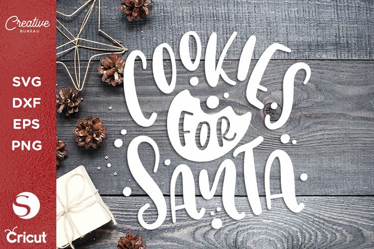 Cookies For Santa SVG, Christmas SVG, Santa SVG