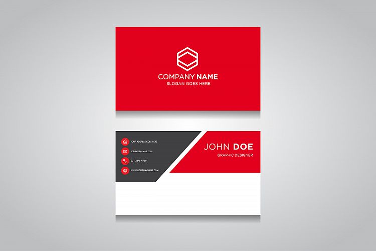 Business Card Template. creative business card