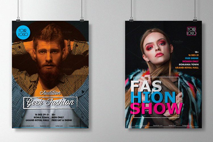 Fashion Show Flyers