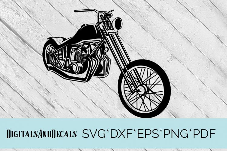 Harley Davidson Motorcycle SVG Cutting File (58338) | SVGs ...