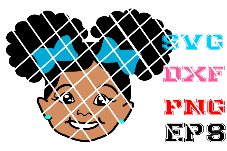 Satuya Svg, Afro toddler girl svg, Baby svg