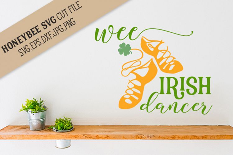 Wee Irish Dancer SVG Cut File