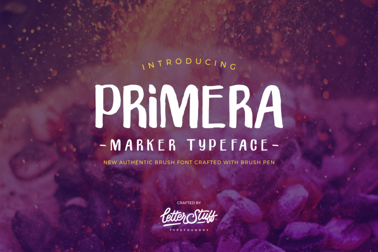 Primera Marker Typeface