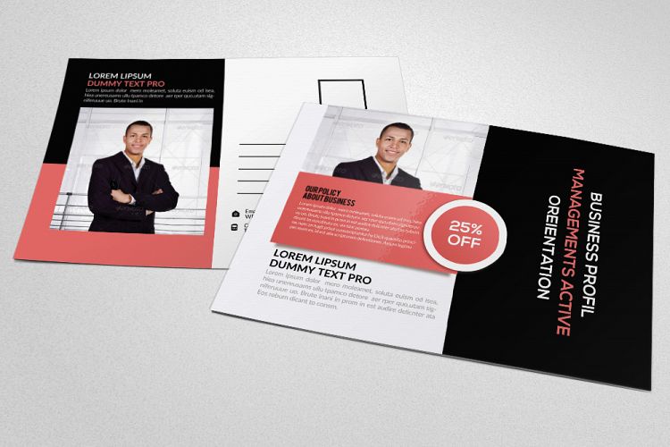 Business Executive Coach Postcard