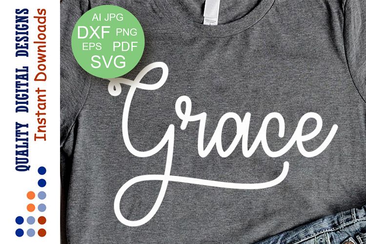 Bible Verse Svg Grace SVG Christian svg Religious Svg Faith