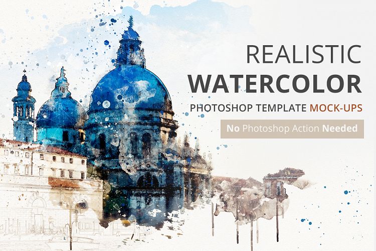 Best Watercolor Photoshop Mock-ups