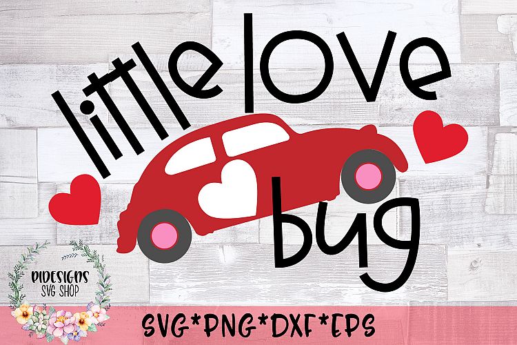 Little Love Bug SVG Cut File