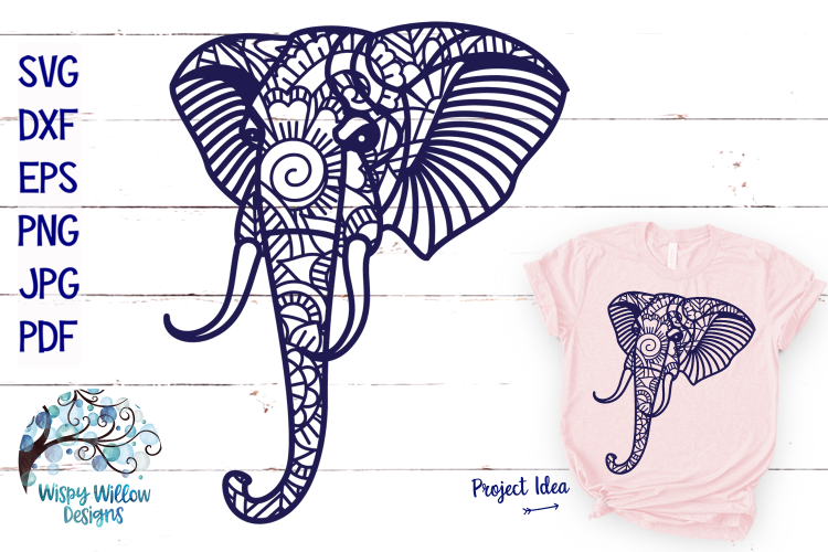 Free Free 269 Elephant Zentangle Svg SVG PNG EPS DXF File