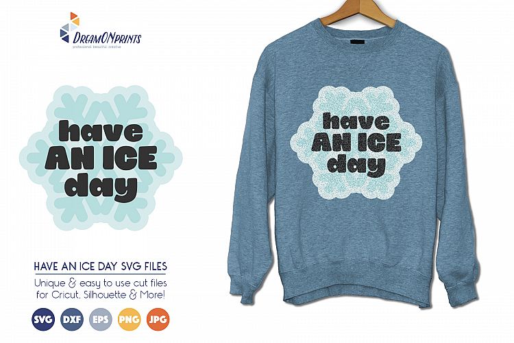 Have an Ice Day - Cute Winter SVG Cut Files