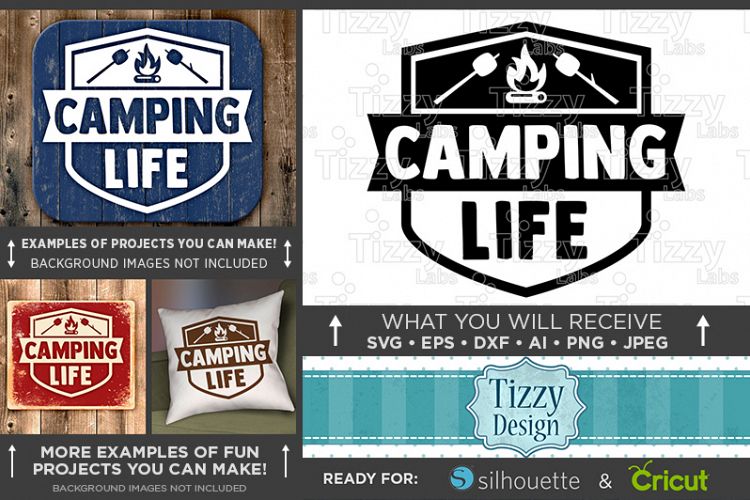 Camping Life Svg - Camping Life Sign Svg - Camp Decor - 761