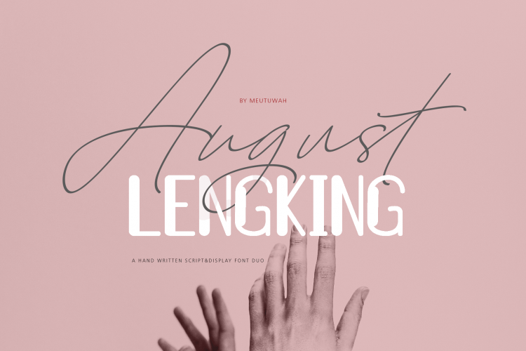 August & LENGKING Font Duo