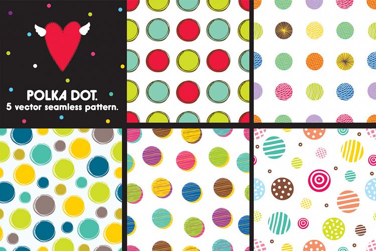 Cute polka dot.