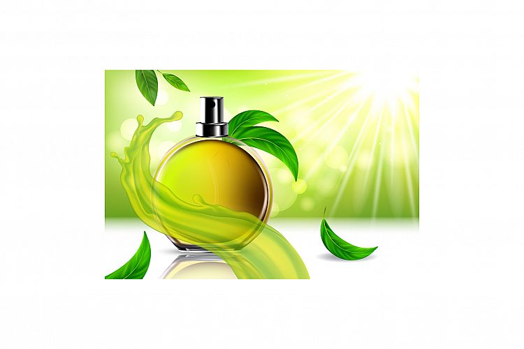 Perfume Aroma Creative Promotional Poster Vector example image 1