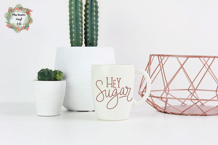 Hey Sugar Hand Lettered SVG