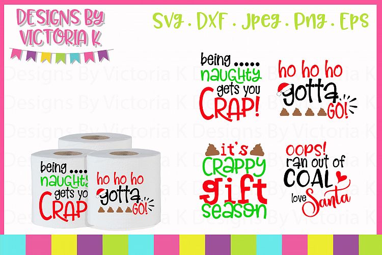 Gag gift, Toilet paper gift, SVG, DXF