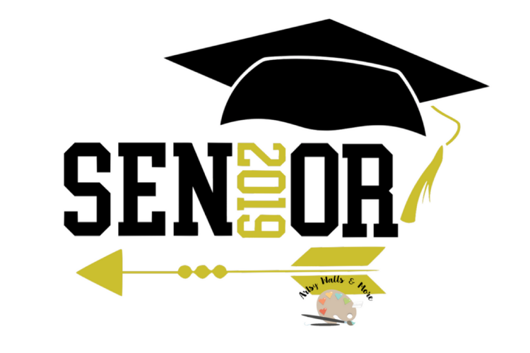 Senior 2019 svg cut file Senior Graduation cap 2019 svg Grad