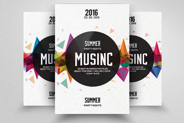 Music Party Night Flyer