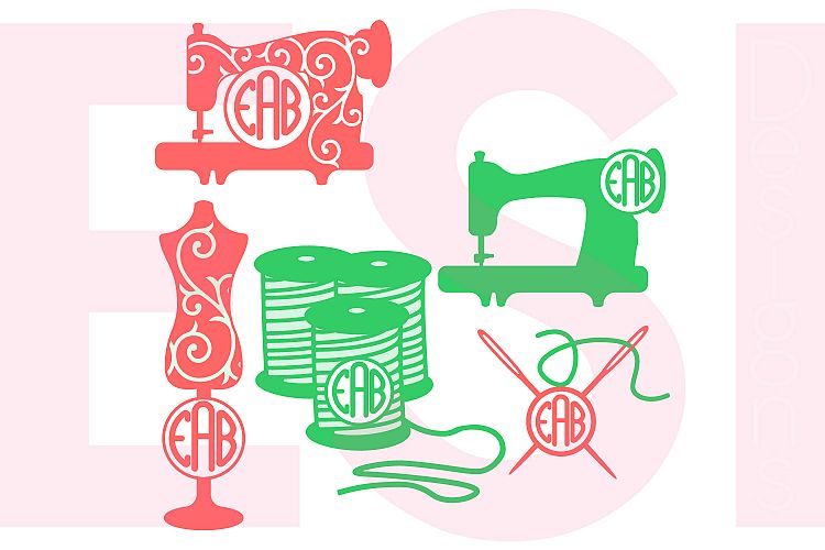 Sewing Monogram Designs