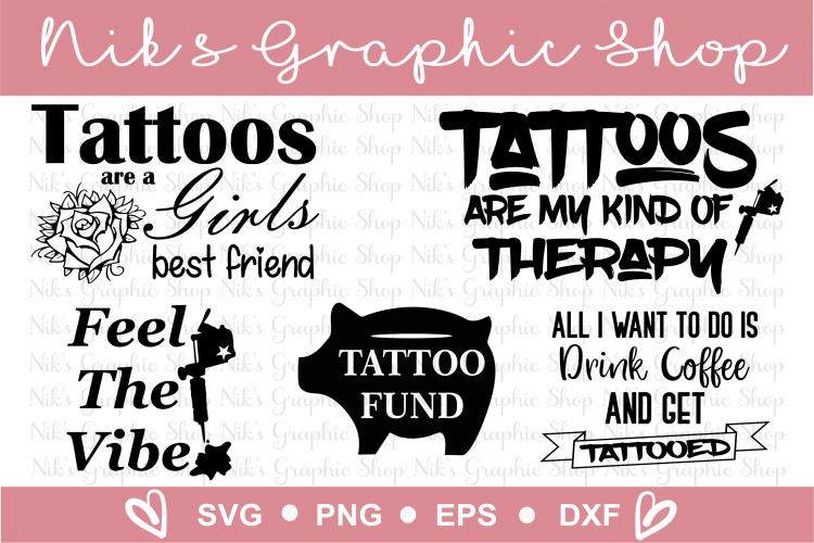 Tattoo Svg, Tattoo Gun, Tattoo Girls, Ink Svg, Tattoo Svg